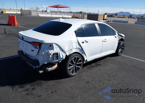 2020 Toyota Corolla Se 6Mt z USA, uszkodzony, nr VIN 5YFM4RCE8LP047904